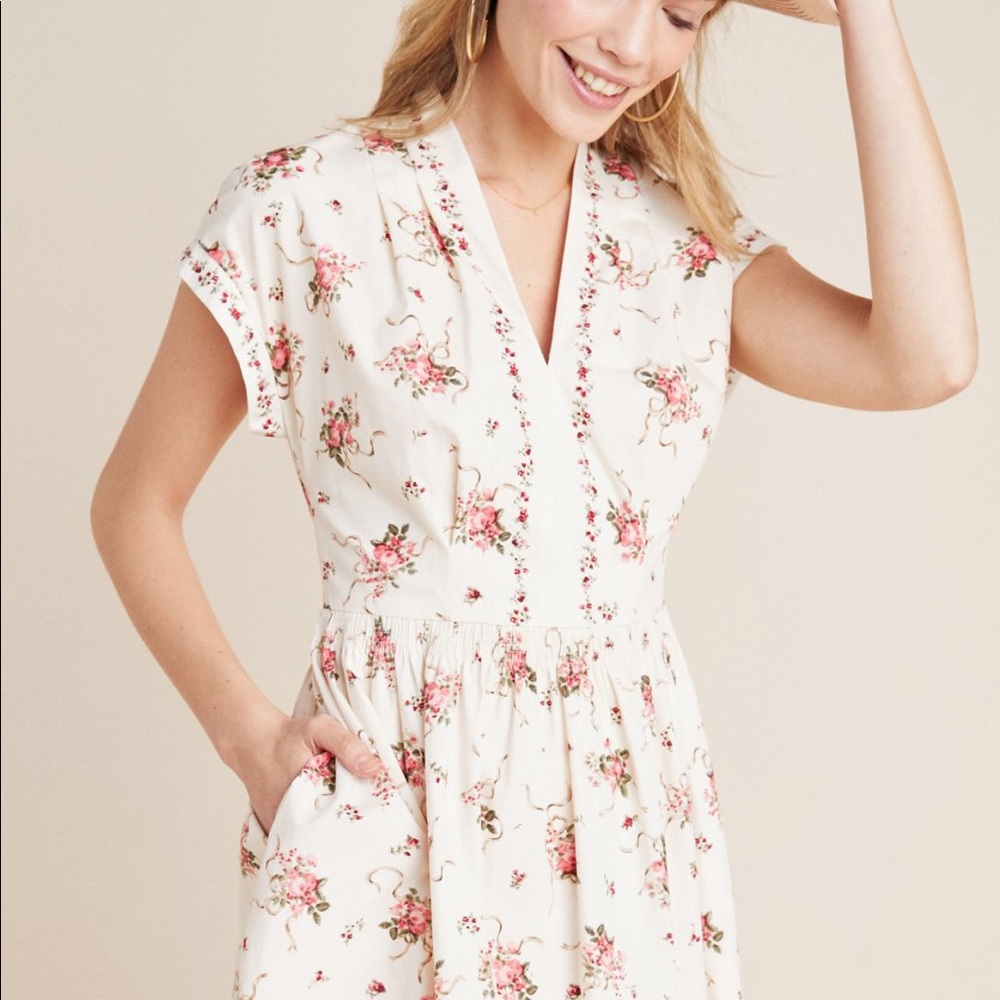 Gal Meets Glam Ceciliy Poplin Dress